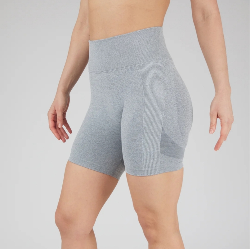 Bootyful 90 Degree By Reflex Ruchded Bike Shorts